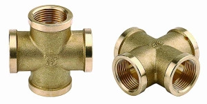 Крестовина, латунь, GENERAL FITTINGS внутренняя резьба 1/2" 51049-1/2