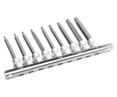 Набор насадок STAR PLUS 3/8" TP10-TP50 9 предметов JTC-7123