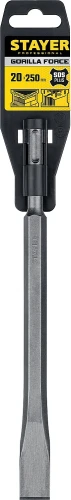 Плоское зубило, 20 х 250 мм, SDS-Plus, STAYER Gorilla Force 29352-20-250_z02 — фото 2
