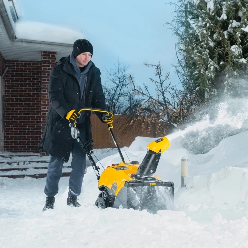 Бензиновая снегоуборочная машина SB 460 E, 99cc, эл.старт, шнек SnowCrusher Denzel 97649 — фото 29