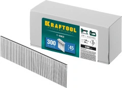 Гвозди тип 300 (47/J/ F), 45 мм, калибр 18GA. 5000 шт, KRAFTOOL 31785-45