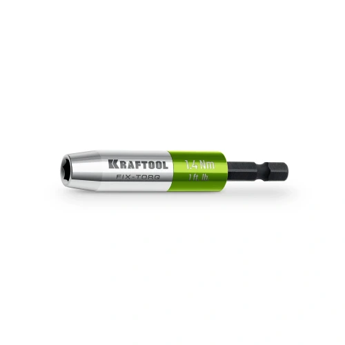 Адаптер динамометрический для бит, 1.4 Н·м, KRAFTOOL FIX-TORQ 64035-1.4 — фото 1
