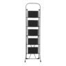 Стремянка стальная, 5 широких ступеней 20х30 см с полимерным покрытием Сибртех 97729 — фото 4