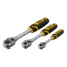 Набор инструментов, 1/2", 1/4", 3/8", CrV, S2, пластиковый кейс, 216 предметов Denzel 15807 — фото 6
