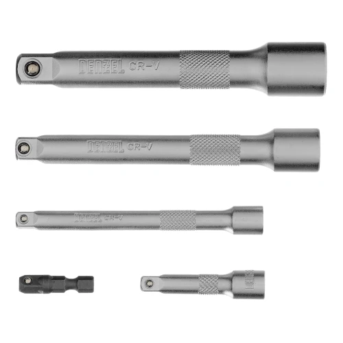 Набор инструментов, 1/2", 1/4", 3/8", CrV, S2, пластиковый кейс, 216 предметов Denzel 15807 — фото 14