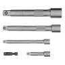 Набор инструментов, 1/2", 1/4", 3/8", CrV, S2, пластиковый кейс, 216 предметов Denzel 15807 — фото 14