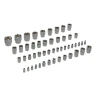 Набор инструментов, 1/2", 1/4", 3/8", CrV, S2, пластиковый кейс, 216 предметов Denzel 15807 — фото 18