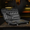 Набор инструментов, 1/2", 1/4", 3/8", CrV, S2, пластиковый кейс, 216 предметов Denzel 15807 — фото 28