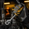 Набор инструментов, 1/2", 1/4", 3/8", CrV, S2, пластиковый кейс, 216 предметов Denzel 15807 — фото 33