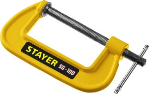Чугунная струбцина G, 100 мм, SG-100 STAYER 3215-100_z02