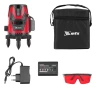 Лазерный уровень MXL RED, 30 м, красный луч, акк. Li 2400 mAh, сумка, резьба 5/8" MTX 35012 — фото 19