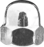 Колпачковая гайка, M8, цинк, 5 кг, ЗУБР DIN 1587 303680-08 — фото 1