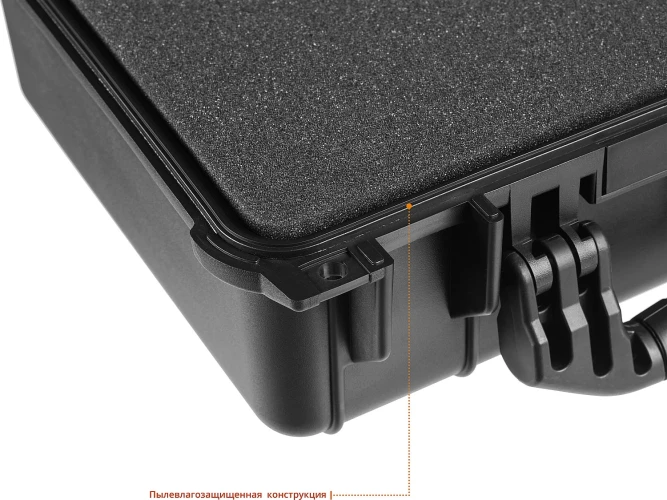 Ударопрочный пластиковый ящик, 340 х 290 х 150 мм, (13"), IP55, KRAFTOOL PANZER-13 38251-13 — фото 8