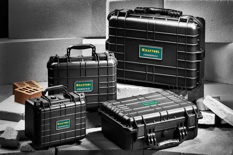 Ударопрочный пластиковый ящик, 340 х 290 х 150 мм, (13"), IP55, KRAFTOOL PANZER-13 38251-13 — фото 13