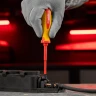 Отвертка Insulated, SL3 x 80 мм, CrMo, до 1000 В, двухкомпонентная рукоятка Matrix 12914 — фото 7