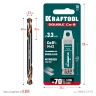 Класс А, DOUBLE Сo-8 3.3х49мм, Сверло двухстороннее по металлу, сталь M42(+8%Co), KRAFTOOL 29654-3.3-10 — фото 10