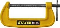 Чугунная струбцина G, 125 мм, SG-125 STAYER 3215-125_z02 — фото 2