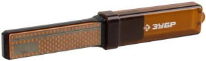 Двухсторонний алмазный брусок, 100 мм, P325 / 600, в пенале, ЗУБР 33395-100