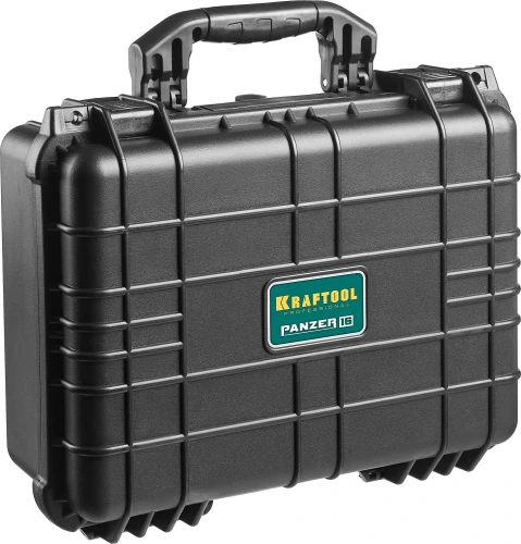 Ударопрочный пластиковый ящик, 400 х 330 х 170 мм, (16"), IP55, KRAFTOOL PANZER-16 38251-16 — фото 1