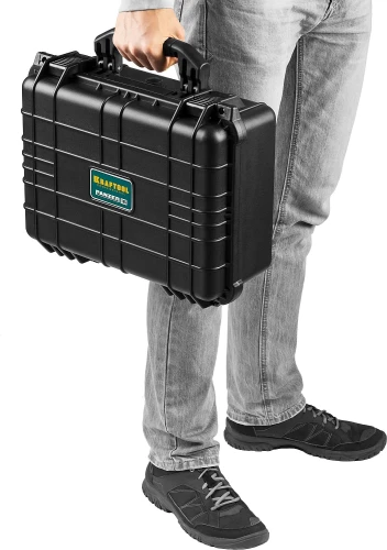 Ударопрочный пластиковый ящик, 400 х 330 х 170 мм, (16"), IP55, KRAFTOOL PANZER-16 38251-16 — фото 12