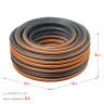 Поливочный шланг, 3/4", 50 м, 25 атм, шестислойный, двойное армирование, GRINDA ULTRA 6 429009-3/4-50 — фото 10