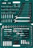 Универсальный набор инструмента, 216 предм., (1/2"+3/8"+1/4"), KRAFTOOL X Drive 27888-H216 — фото 1