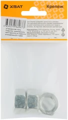 Гайка оцинкованная DIN 934 М18 (фасовка 3 шт.) XВАТ 28418-3