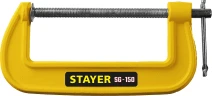 Чугунная струбцина G, 150 мм, STAYER SG-150 3215-150_z02 — фото 2