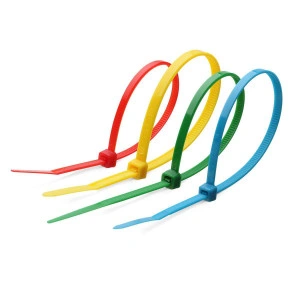 Стяжка нейлоновая (желт) (100шт) КСС 5х400 Fortisflex 90329