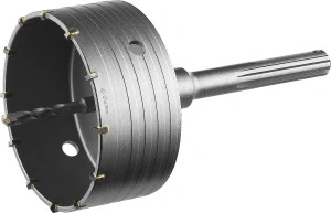 Коронка по бетону с державкой, 125 мм, SDS - max, 12Т, ЗУБР 2918-125