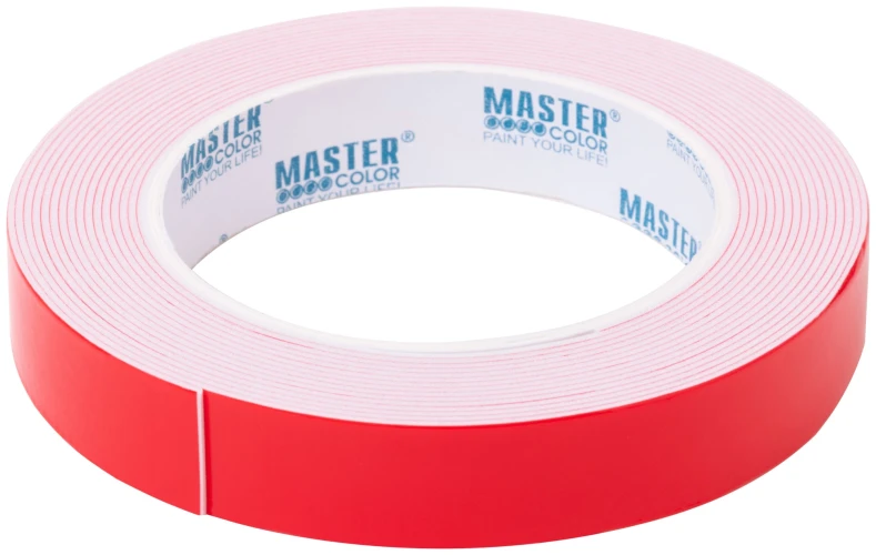 Лента клейкая двусторонняя ультра-сильная Ultra Power, 19 мм x 5 м, цвет белый MASTER COLOR 30-7196 — фото 1