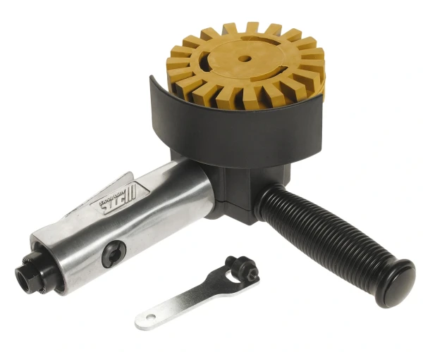 Машинка пневматическая шлифовальная угловая 3600об/мин., 90PSI, штуцер 1/4", 200х110мм JTC-5642 — фото 2