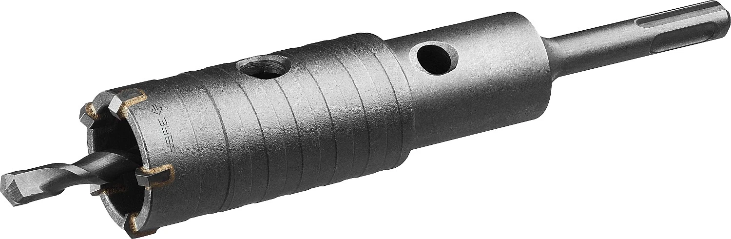 Коронка по бетону с державкой, 35 мм, SDS - Plus, 5Т, ЗУБР 2918-35 — фото 1