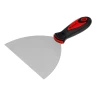 Шпательная лопатка из нержавеющей стали, 150 мм, двухкомпонентная ручка Matrix 85515 — фото 1