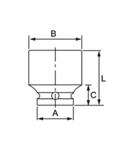 Головка торцевая 1/2" 29мм ударная L=42мм JTC-443829 — фото 5