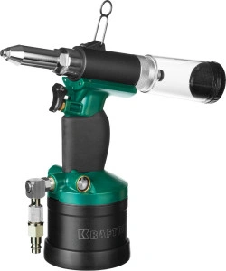 Пневматический заклепочник Vacuum-Lock, 2.4 - 4.8 мм, KRAFTOOL ARC-48 31188