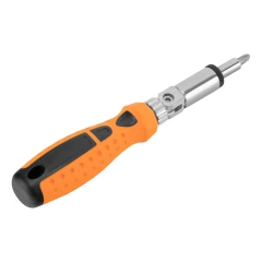 Отвертка реверсивная с шарниром, биты, торцевые головки, 18 шт, Sparta 115545