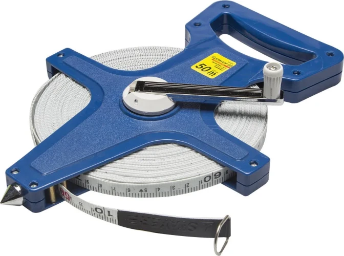 Геодезическая фиберглассовая мерная лента, 50 м, STAYER GeoMax 3418-50 — фото 1