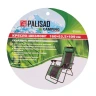 Кресло-шезлонг складное, многопозиционное 160 х 63.5 х 109 cм Camping Palisad 69606 — фото 8