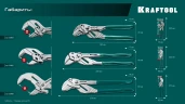 Клещи переставные-гаечный ключ, 250 мм, KRAFTOOL Vise-Wrench 22065 — фото 16