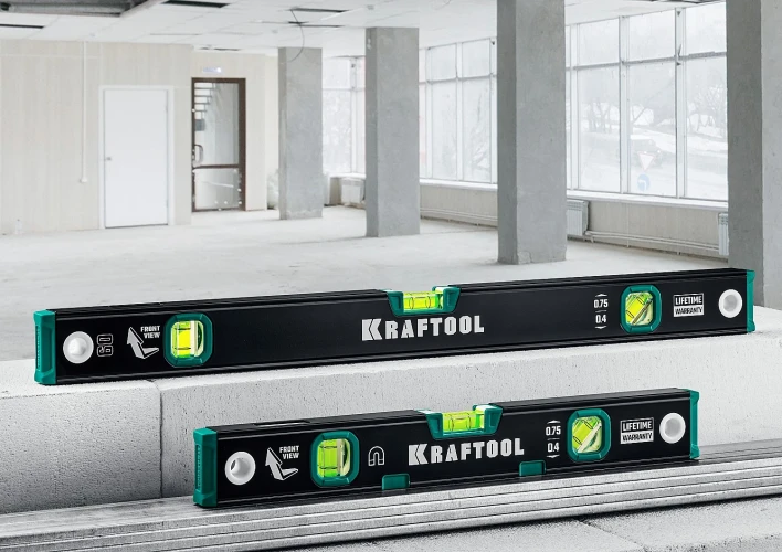 Уровень, 600 мм, с зеркальным глазком, KRAFTOOL 34781-60 — фото 8