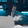 Молоток слесарный, 400 г, квадратный боек, фибергласовая обрезиненная рукоятка Gross 10274 — фото 9