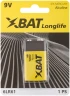 Батарейка щелочная, 9 В, тип "Крона", 1 шт. xbat 6LR61 — фото 2