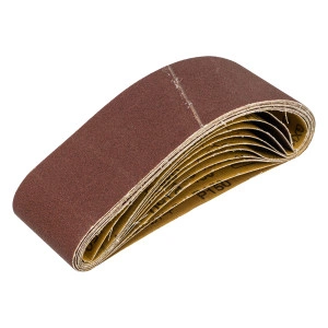 Лента абразивная бесконечная, P 150, 75 х 533 мм, 10 шт Matrix 74241