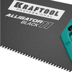 Ножовка для точного реза, 450 мм, KRAFTOOL Alligator Black 11 15205-45