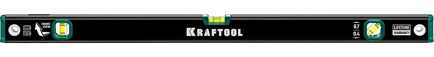 Уровень, 800 мм, с зеркальным глазком KRAFTOOL 34781-80 — фото 1