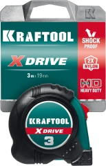 Рулетка, 3 м х 19 мм, KRAFTOOL X-Drive 34122-03-19_z02