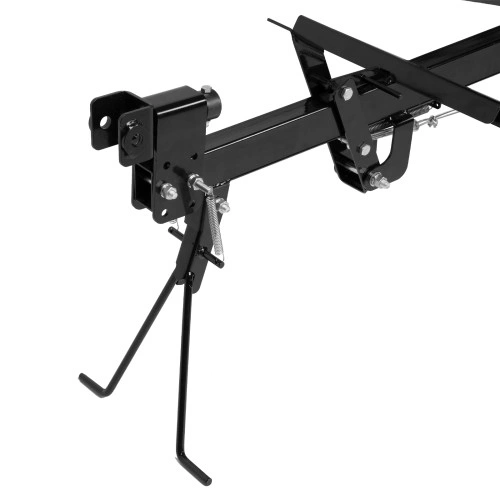 Прицеп для мотоблока TT-500, оцинк., груз. 500 кг, рег. сцепка, колеса 4.00-10, в упаковке Denzel 59950 — фото 11