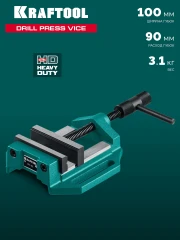Станочные сверлильные тиски, 100 мм, KRAFTOOL DPV-100 32722-100