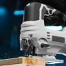 Набор полотен для электролобзика универсальный, 10 шт, DIY, пластиковый кейс Gross 78295 — фото 16
